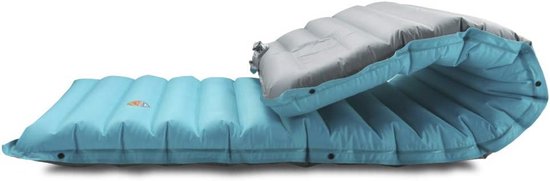 Opblaasbaar slaapkussen met ingebouwde pomp - Comfortabele campingmatras voor backpacken en reizen van Pavillo