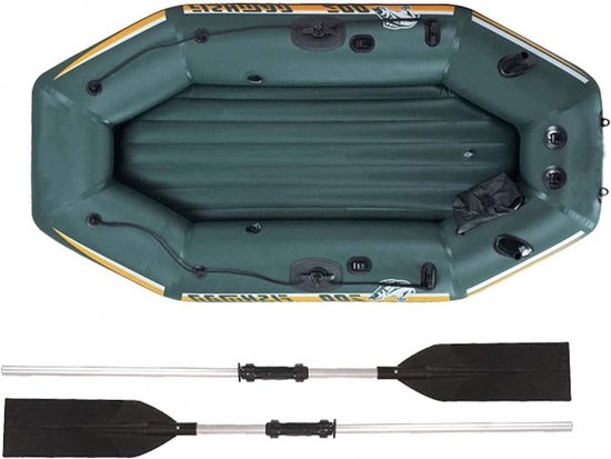 Opblaasbaar Vlot - Zwemband Vlot - Waterpret Beleven - Zwaar PVC Materiaal - 192 x 108 cm - One Color