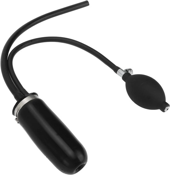 Opblaasbare Adapter - Auto Blaas - Systeem Testen - Hoge Dichtheid - 22x9x5 cm - Zwart