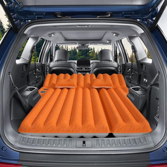Opblaasbare Auto Luchtmatras voor SUV en Kofferbak - Comfortabel Slaapbed voor Reizen en Camping van Merkloos