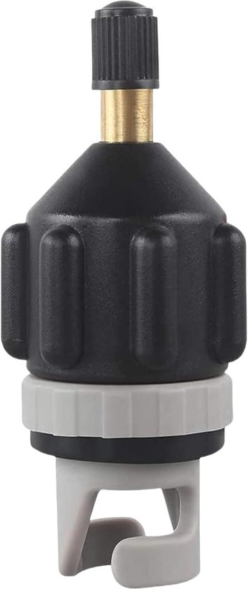 Opblaasbare Boot Adapter - Luchtventiel Converter - Watersport Uitrusting - Koper en Rubber - 10.5 x 6.4 x 3 cm