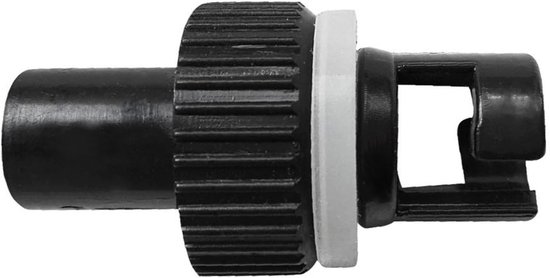 Opblaasbare Boot Adapter - Ventiel Luchtpomp - Watersport Accessoire - Dubbele Maat Opties - 70 mm Lengte - Zwart