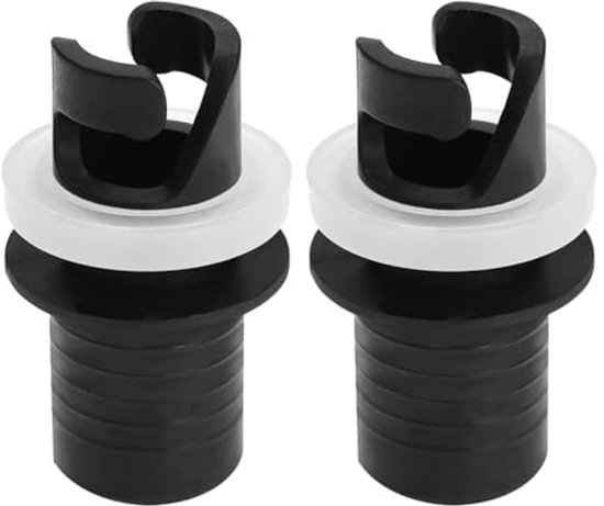 Opblaasbare Boot Kleppen Slang Adapter Connector voor SUP en Kajak - 2 Stuks van Merkloos