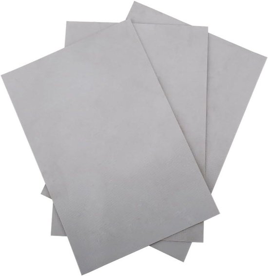 Opblaasbare Boot Reparatie - PVC Patches - Watersport Reparatie - Waterdicht Materiaal - 10x15 cm - Grijs