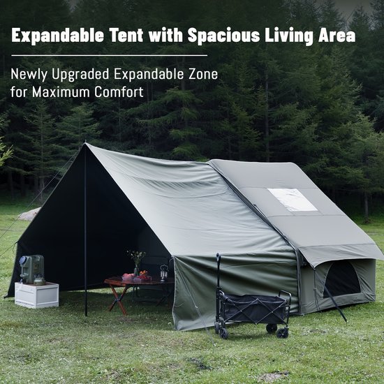 Opblaasbare Camping Tent voor 4-6 Personen – Snel Opzetten & Ultiem Comfort