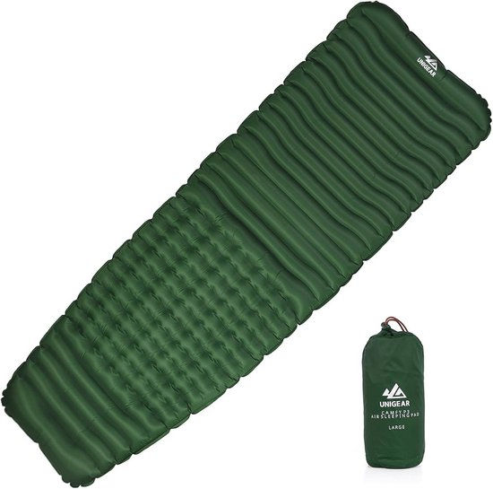 Opblaasbare Campingmatras met R-waarde 2 - Waterdichte en Comfortabele Slaapmat van Quechua