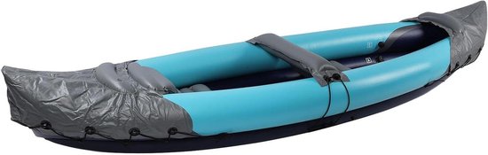 Opblaasbare Kajak - Waterfiets Kano - Water Avontuur - Verdikt PVC Materiaal - 2 Persoons - Blauw