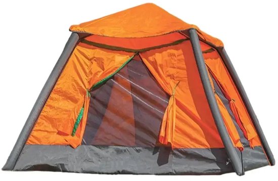 Opblaasbare kampeertent - Festival tent - Camping - Regendicht en zonnescherm - Eenvoudig van Merkloos