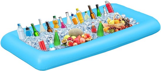 Opblaasbare Koelkuip voor IJs en Dranken - Perfect voor Feesten en Buffetten