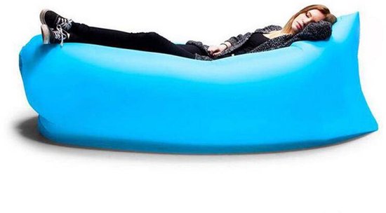 Opblaasbare Lazy Bag - Comfortabele Loungebank voor Buiten & Thuis