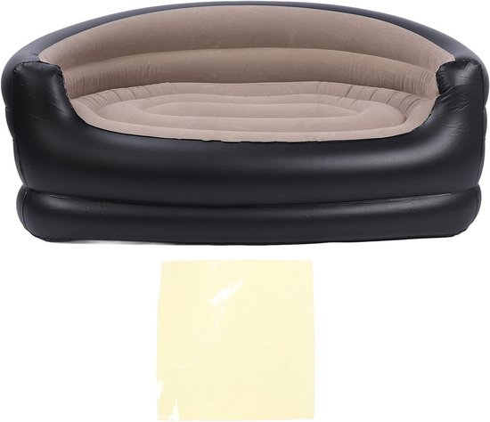 Opblaasbare Loungerbank voor Buitenactiviteiten - Comfortabel, Draagbaar en Duurzaam van Merkloos