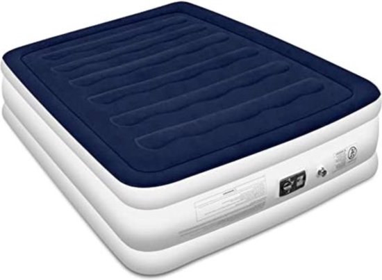 Opblaasbare Matras 2 Personen - Airbed 2 Person - Inflatable Mattress Voor Binnen En Buiten - Lichtgewicht En Stevig Ontwerp van Sable
