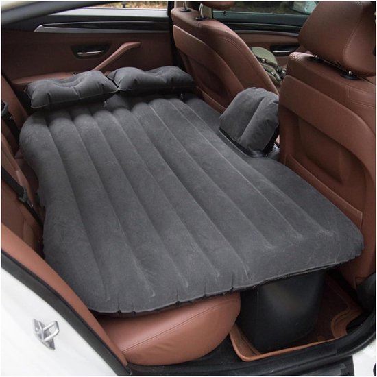 Opblaasbare Matras - Luchtbed Auto - Comfortabel Reizen - Specifiek Model - 135 x 80 cm - Grijs