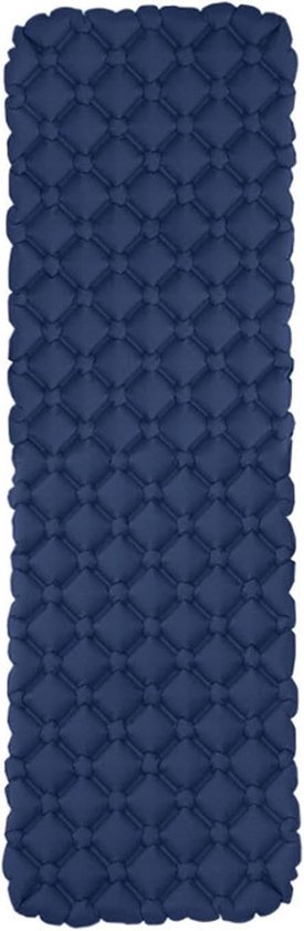 Opblaasbare Matras - Luchtkussen Slaapmat - Outdoor Kamperen - Vochtbestendig Waterdicht - Draagbaar Pad - Blauw