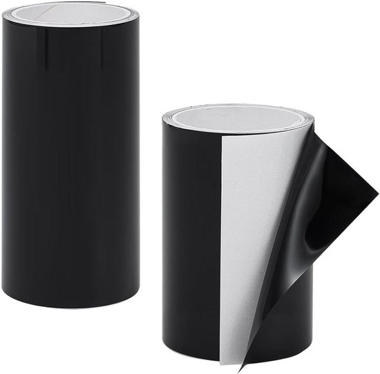 Opblaasbare Patch Reparatie - Reparatietape Waterdicht - Snelle Reparaties - Flexibel TPU Materiaal - 2 Rollen - Zwart van Merkloos