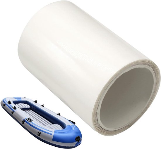 Opblaasbare Patch Reparatie Set - Waterdichte Tape - Repareren van Luchtbedden - TPU Transparant Materiaal - 7x200 cm - Transparant