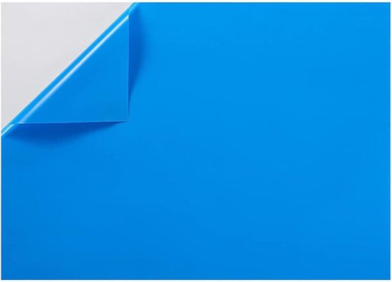 Opblaasbare Patch - Reparatietape Lekvrij - Repareren van Lekken - Zelfklevend Sterk PVC - 122 x 85 cm - Blauw