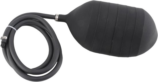 Opblaasbare Pijlstops - Afsluiter - Leiding Onderhoud - Sterke Elasticiteit - 150 mm - Zwart