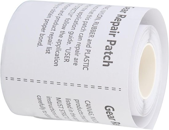 Opblaasbare Reparatie Rol - Luchtmatras Patch - Lekkages Dichten - Zelfklevend TPU Materiaal - 7.5 cm x 375 cm - Transparant