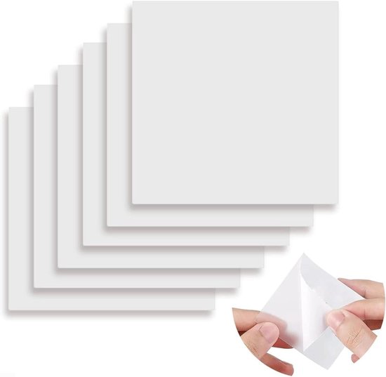Opblaasbare reparatieset - Vinyl patches - Watersport reparatie - Weerbestendig materiaal - 20 stuks 7.5x7.5cm - Zoals afgebeeld