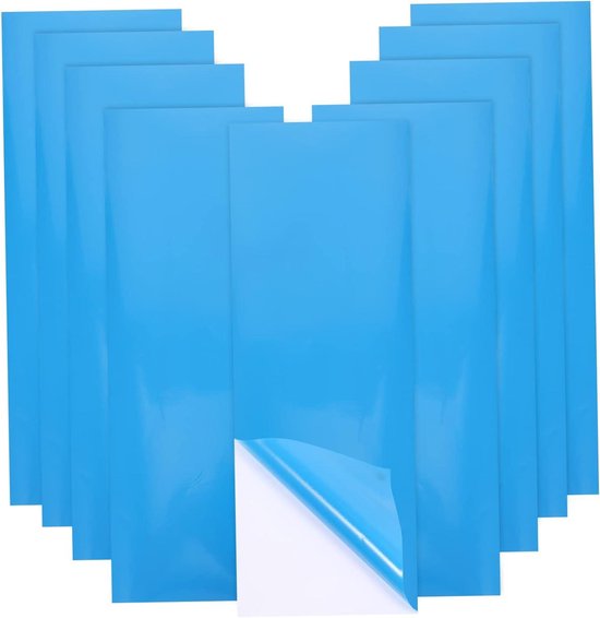 Opblaasbare Reparatieset - Vinyl Patchset Zwem Reparatie - Opblaasbare Artikelen Herstellen - Zelfklevend Geen Lijm Nodig - 20 Stuks - Blauw