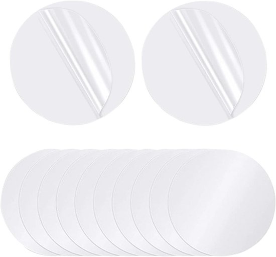 Opblaasbare reparatieset - Waterdichte patches - Zwembad repareren - Zelfklevend onderwater - 12 stuks - Transparant