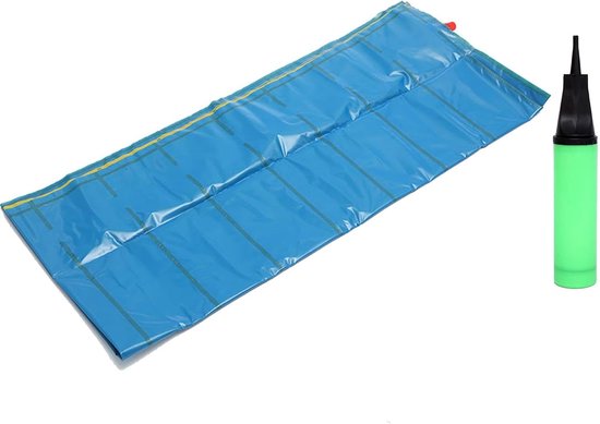 Opblaasbare Slaapmat - Kampeer Mat - Buiten Ontspannen - Waterdicht Lichtgewicht - 200x70x5cm - Blauw