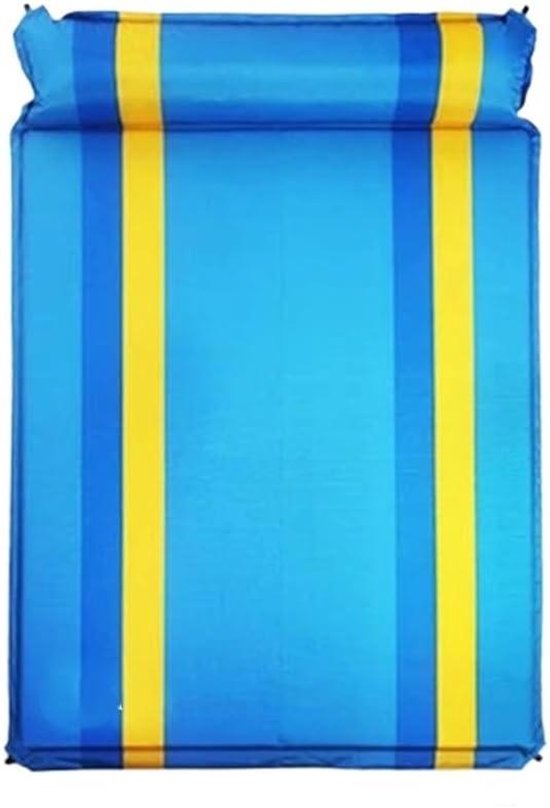Opblaasbare Slaapmat - Kampeer Matras - Outdoor Kamperen - Zelfopblazend - 192x65x3cm - Blauw