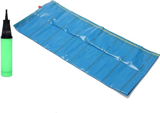 Opblaasbare Slaapmat - Luchtbed Kamperen - Buiten Activiteiten - Snel Opgeblazen - 200x70cm - Blauw