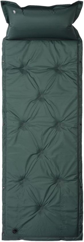 Opblaasbare Slaapmat - Luchtbed Kamperen - Buiten Slapen - Automatisch Opblaasbaar - 183 x 57 cm - Blauw