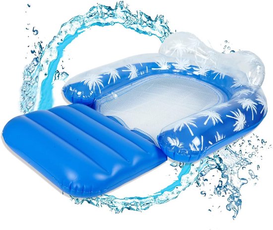 Opblaasbare waterhangmat - zwembadaccessoires - opvouwbaar - loungeparty speelgoed - volwassenen waterhangmat van Bestway