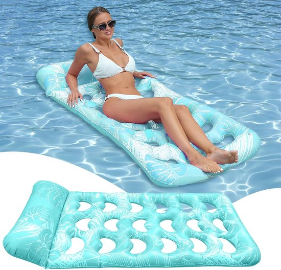 Opblaasbare Waterligstoel voor Zwembad en Strand - Zomercomfort
