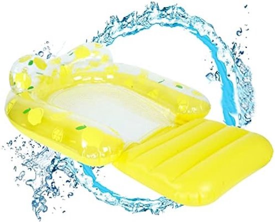Opblaasbare waterzwemmer-hangmat, waterhangmat, zwembaddrijvers, waterspeelgoed, zwembadaccessoires, zwembadstoel, zwembed, opvouwbaar, opblaasbaar, water, lounge, party, speelgoed voor volwassenen van Vobor