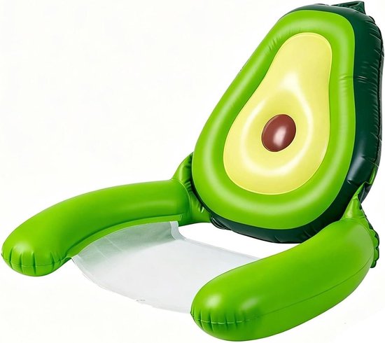 Opblaasbare Zwembad Float - Water Luchtbed Hangmat - Zomerse Ontspanning - Ontspannend Mesh Zitje - 70 cm - Groen