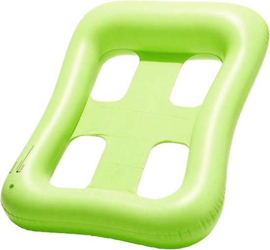 Opblaasbare Zwembadboeien - Drijvende Stoel Water - Water Ontspanning - Geoptimaliseerde Fabricage Veiligheid - 90 x 120 cm - Groen