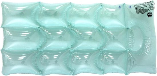 Opblaasbare Zwembaddrijver - Waterhangmat Lounge - Ontspannen in Water - Scheurvast PVC Materiaal - 160x80cm - Blauw