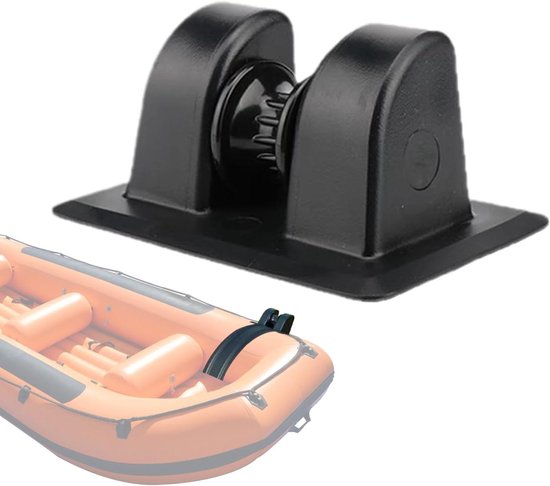Opblaasboot Bevestigingspatch - Verankeringspatch Kajak - Watersport Bevestiging - Versterkt PVC Materiaal - 14 x 9.3 x 6.4 cm - Grijs