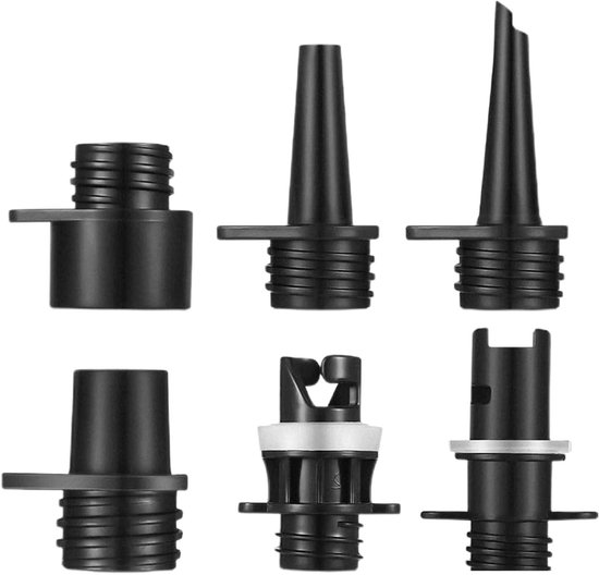 Opblaasboot Ventieladapter - SUP Pomp Adapter - Snel Oppompen - Lekvrij Ontwerp - 6 Stuks - Stijl B van Merkloos