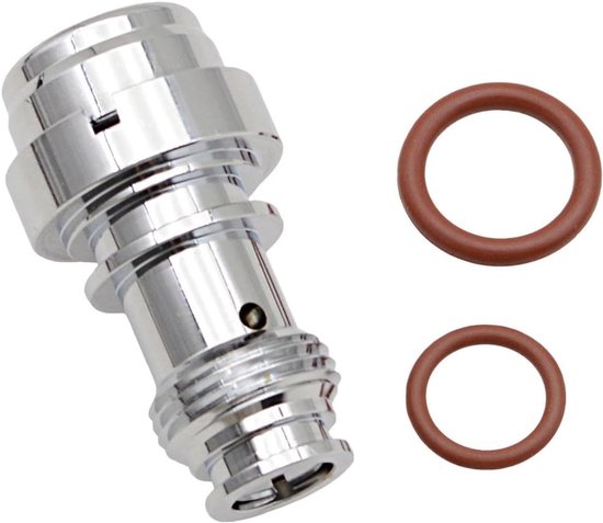 Opblaasnippel - Reparatieonderdeel Ventiel - Watersport Reparatie - Lekvrije Afdichting - 4.1 x 2.2 cm - Zilverkleurig