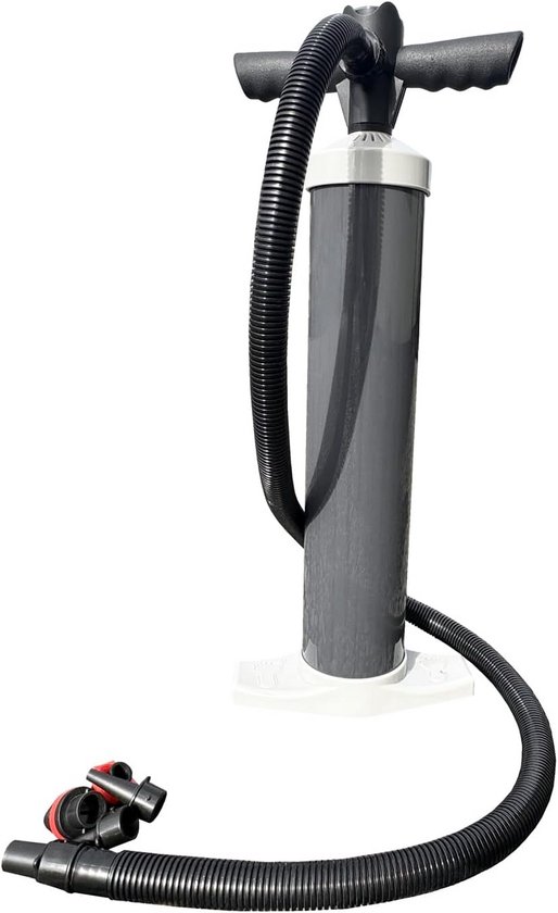 Opblaaspomp 2 Liter met Manometer voor Luchtbedden en Tenten van Merkloos