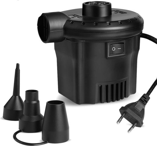 Opblaaspomp Elektrisch - Opblaaspomp Electrisch - Elektrische luchtpomp - Elektrische oppompapparaat - Elektrische compressor - Elektrische luchtcompressor - Elektrische opblaaspomp - Elektrische pomp voor opblaasbare objecten - Elektrische opblazer