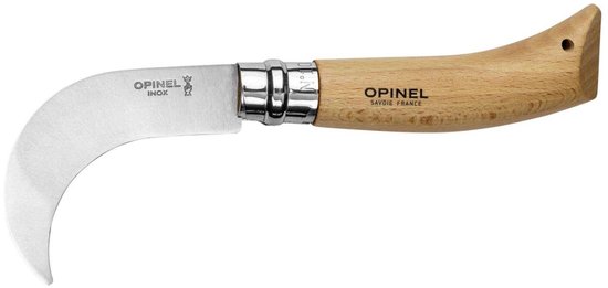 Opinel tuinmes nr. 10 breed gebogen lemmet van Opinel