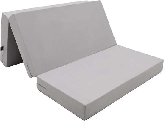 Opklapbed Matras - Gastbed Slaapbank - Logeren en Slapen - Ruimtebesparend Ontwerp - Dubbel 181x120cm - Arizona Zwart