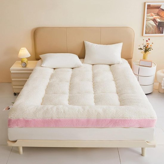 Oprolbare Futon Matras - Japanse Vloermatras - Comfortabel Slapen - Anatomisch Ontwerp - 150x200cm - Grijs