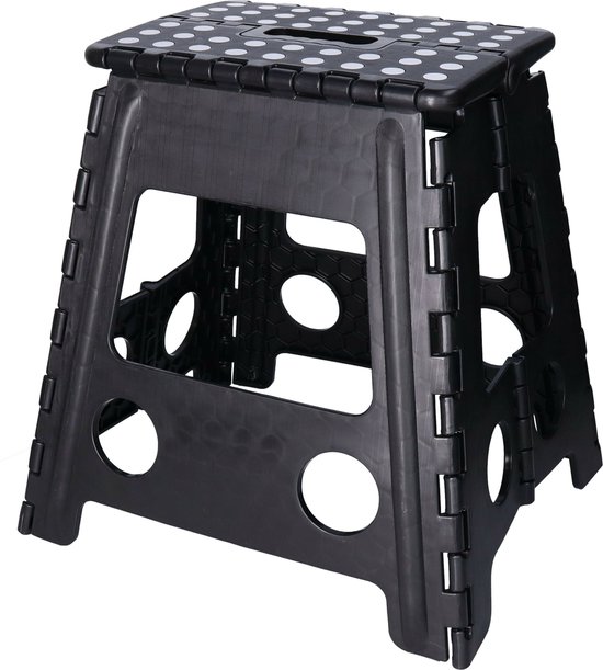 Opvouwbaar camping bijzet krukje/viskrukje - 29 x 22 x 39 cm van LifeGoods