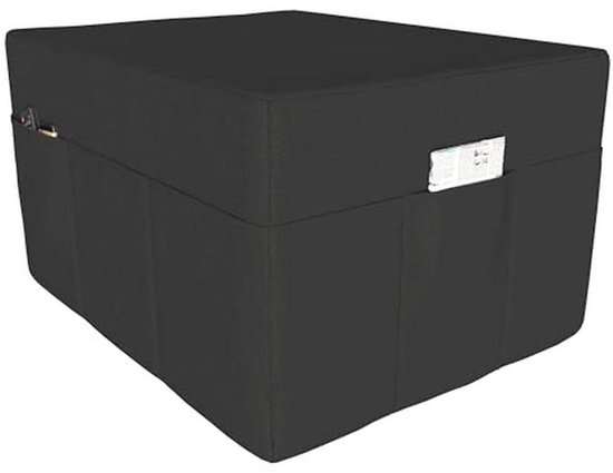 Opvouwbaar Campingmatras 3-Delig - Comfortabel Gastenbed en Vloermatras 80 x 195 cm van Merkloos