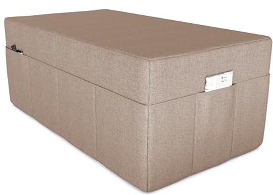 Opvouwbaar Campingmatras 3-Delig - Slaapmatras Vouwbed Gastenbed 120 x 195 cm van Merkloos