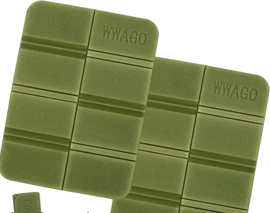 Opvouwbaar Foam Zitkussen voor Buiten - Geïsoleerde Opvouwbare Zitmat, Draagbaar, Waterdicht - Outdoor Garden Camping Picknick Wandelen Hiken - Groen van Milestone