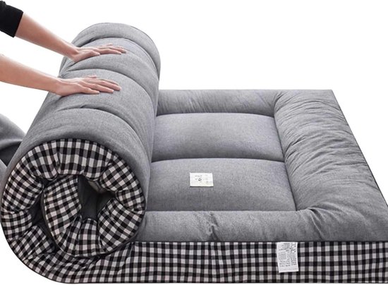Opvouwbaar Futon Matras - Dikke Tatami Mat voor Slaapkamer en Camping van MIINA