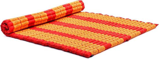 Opvouwbaar Matras - Japanse Futon Gastenbed - Ontspanning en slapen - Natuurlijke kapok vulling - 190 x 145 cm